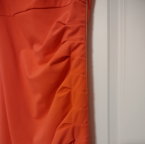 Gorgeous Coral Escada Form Fitting Sleeveless Dress EUC - Picture 4 of 11